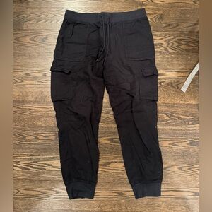 Women Black Cargo Pants